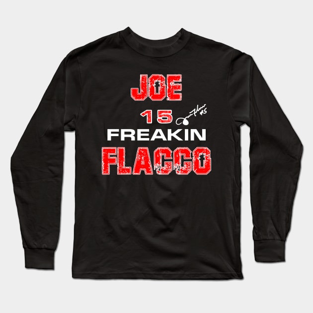 joe flacco Long Sleeve T-Shirt by thatday123